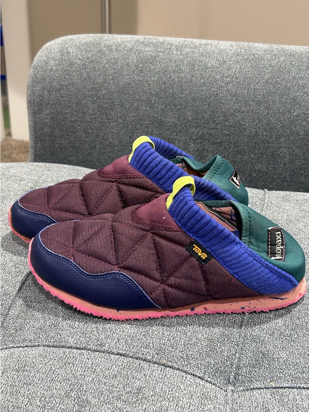 Cotopaxi x Teva ReEmber Slip-On Camp Shoes Womenโs Size 7 Multicolor
